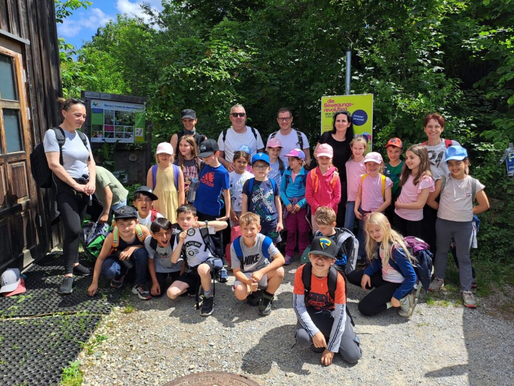 Ausflug der 2c in den Grazer Urwald